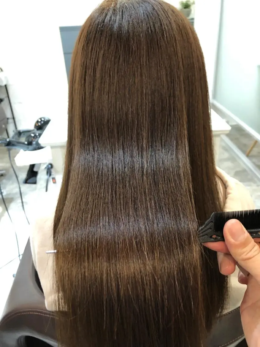 ロング カラー ブルーカラー ブルージュ カット ヘアカラー トリートメント hair care ACRO店長 谷のヘアスタイル