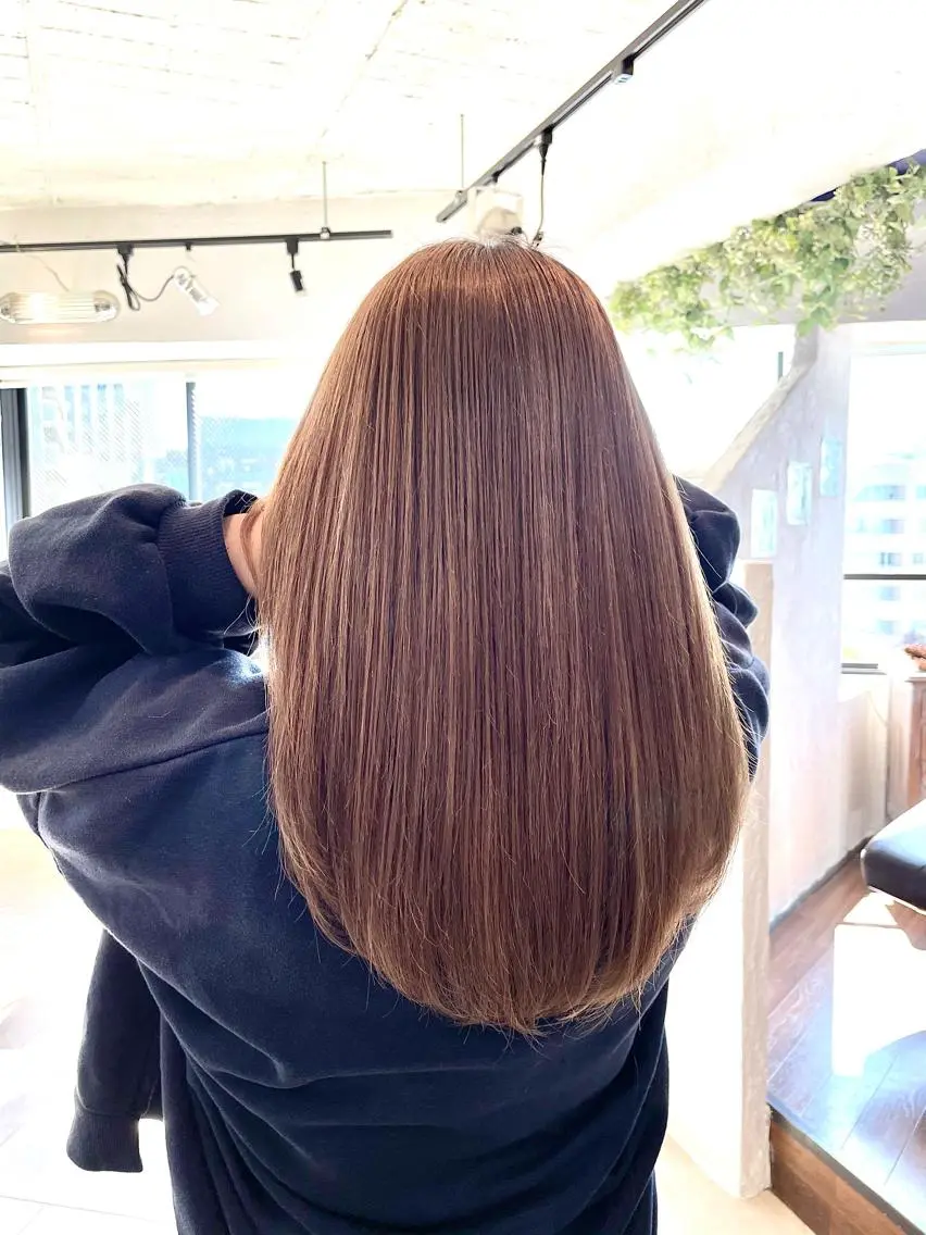 セミロング 💛ハイトーン💛 りむのヘアスタイル