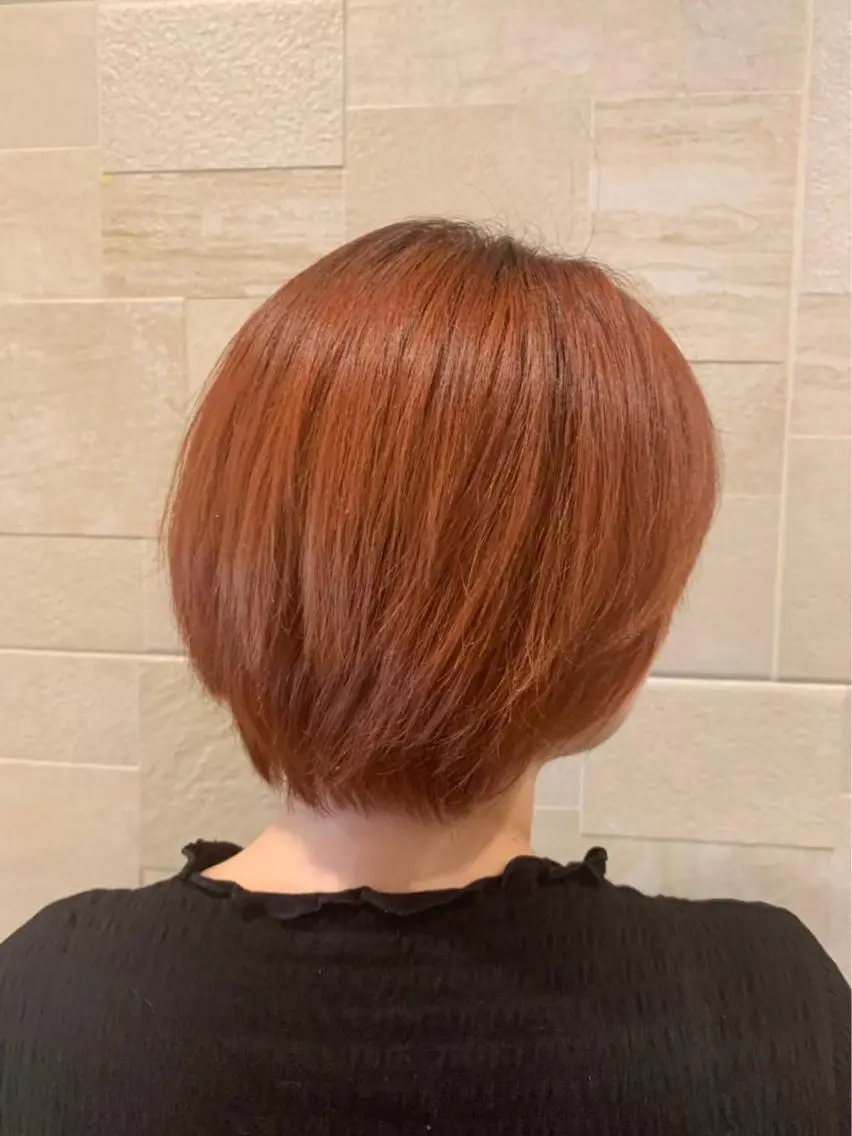 ショート カット ヘアカラー カラー特化 横川　翔希のヘアスタイル