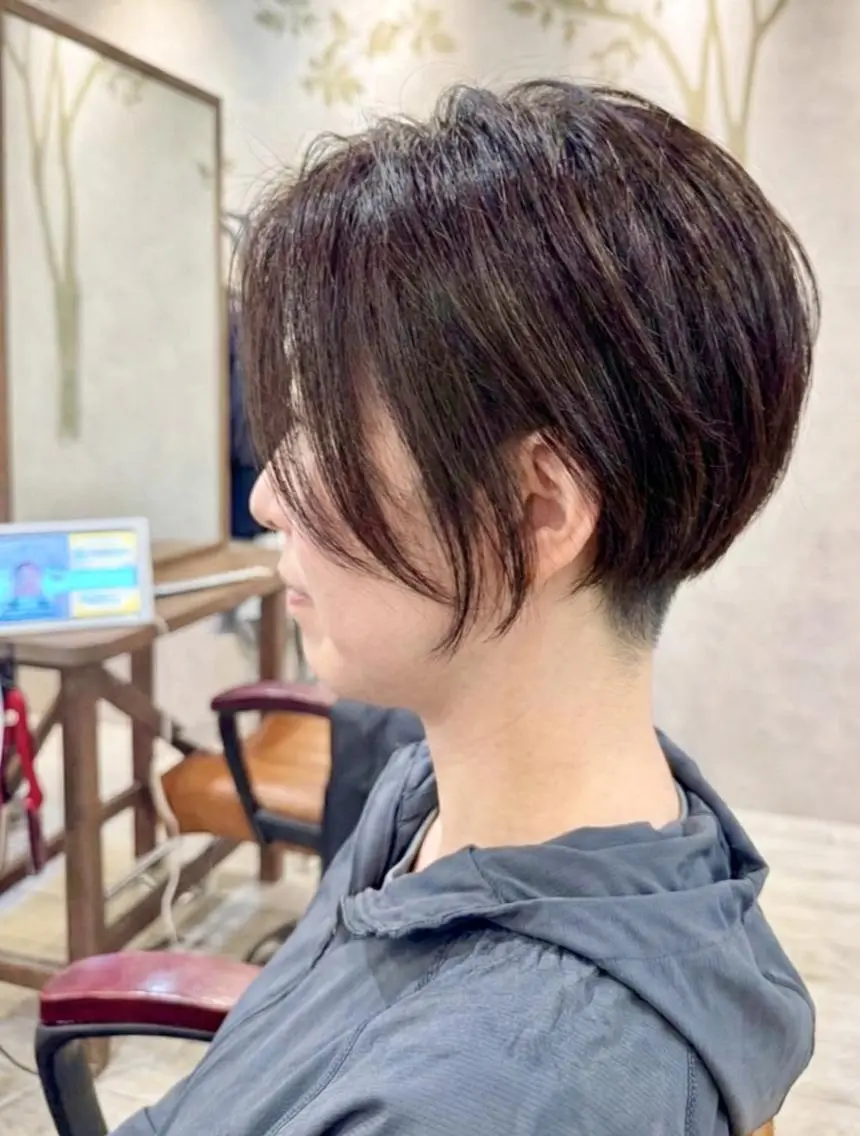 ショート ショートヘア 一宮駅3分/水野/ ショート/ボブのヘアスタイル