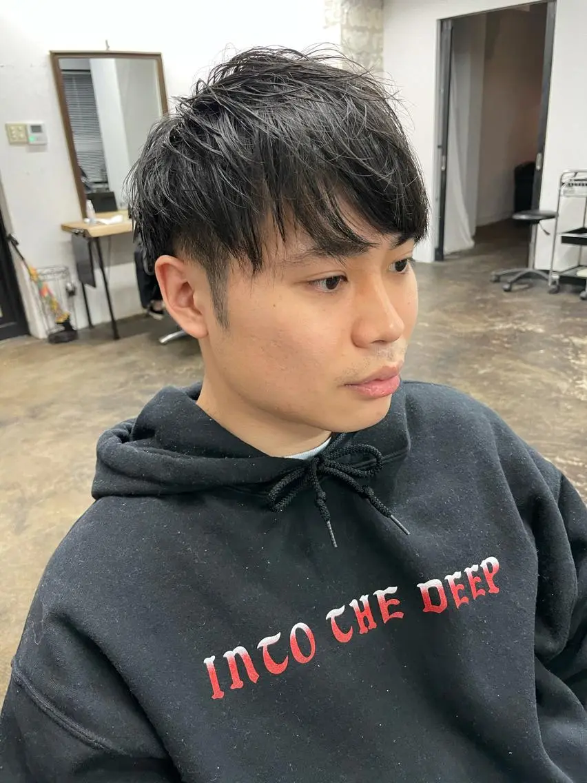 ショート メンズ メンズパーマ メンズ特化ryoのヘアスタイル