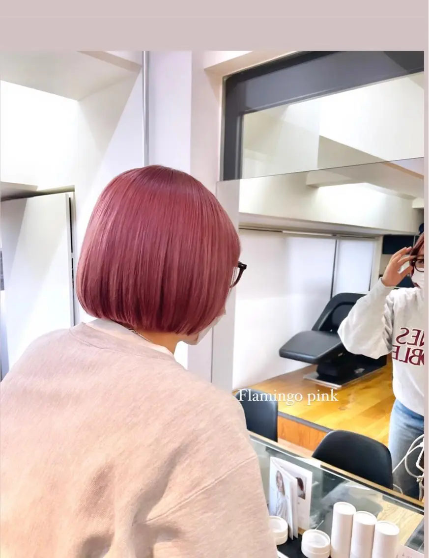 ショート カラー カット ヘアカラー トリートメント ヘアセット 🟧オシャレ女子多数 アツシ🟧のヘアスタイル
