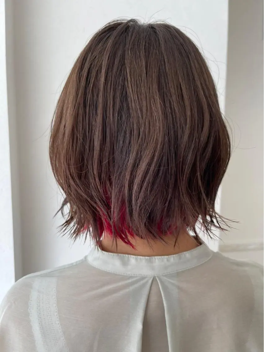 ショート 中顔面短縮 顔まわり新田大翔のヘアスタイル