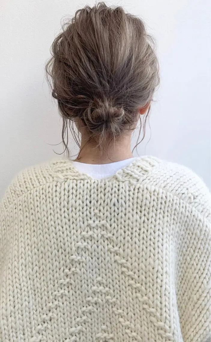 ミディアム ヘアアレンジ maeda yumiのヘアスタイル