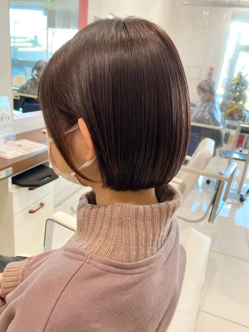 ショート ウルフカット ハッシュカット/七海のヘアスタイル