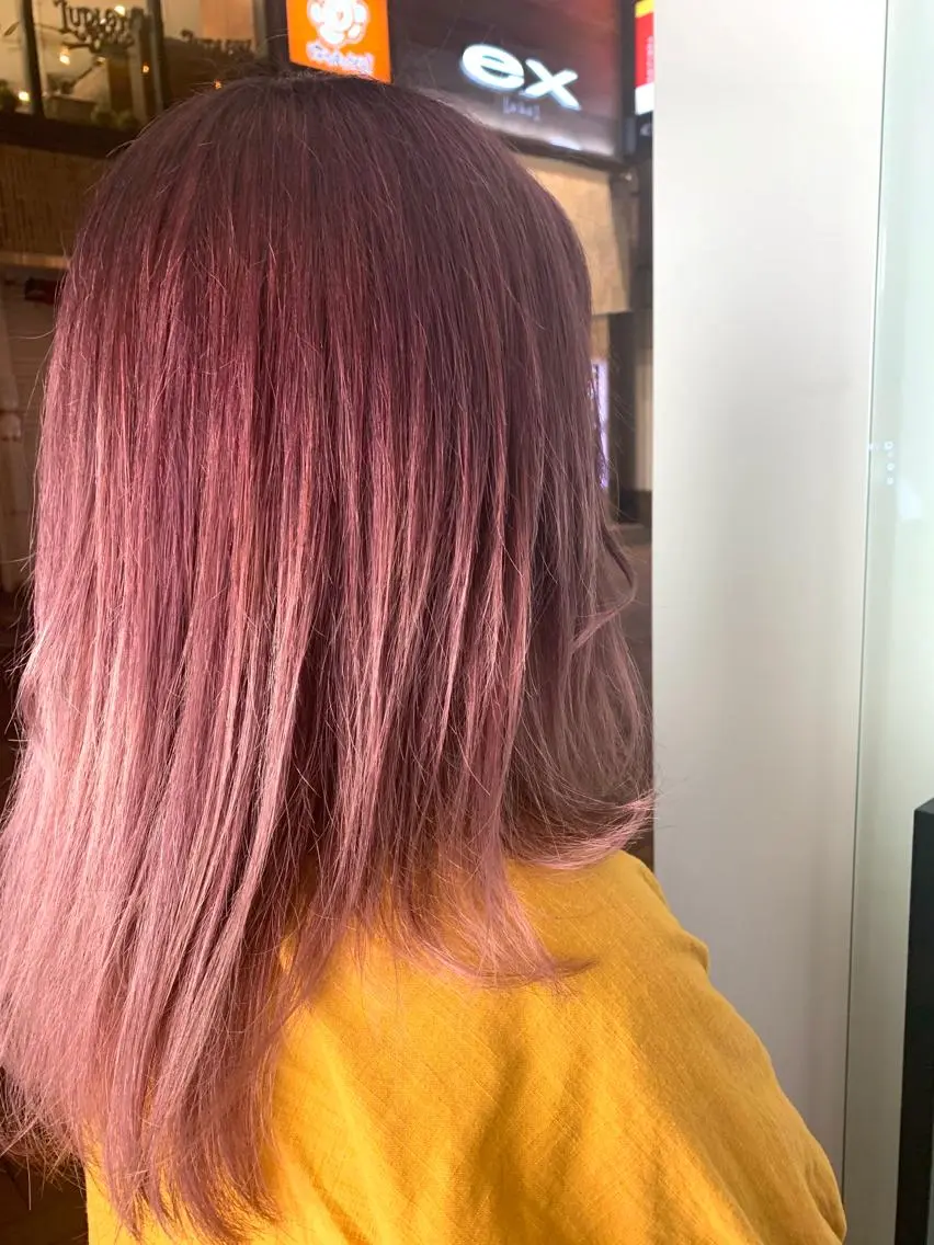 ロング トリートメント ヘアカラー Kureha/ネイル トレンドヘアのマツエク・マツパデザイン