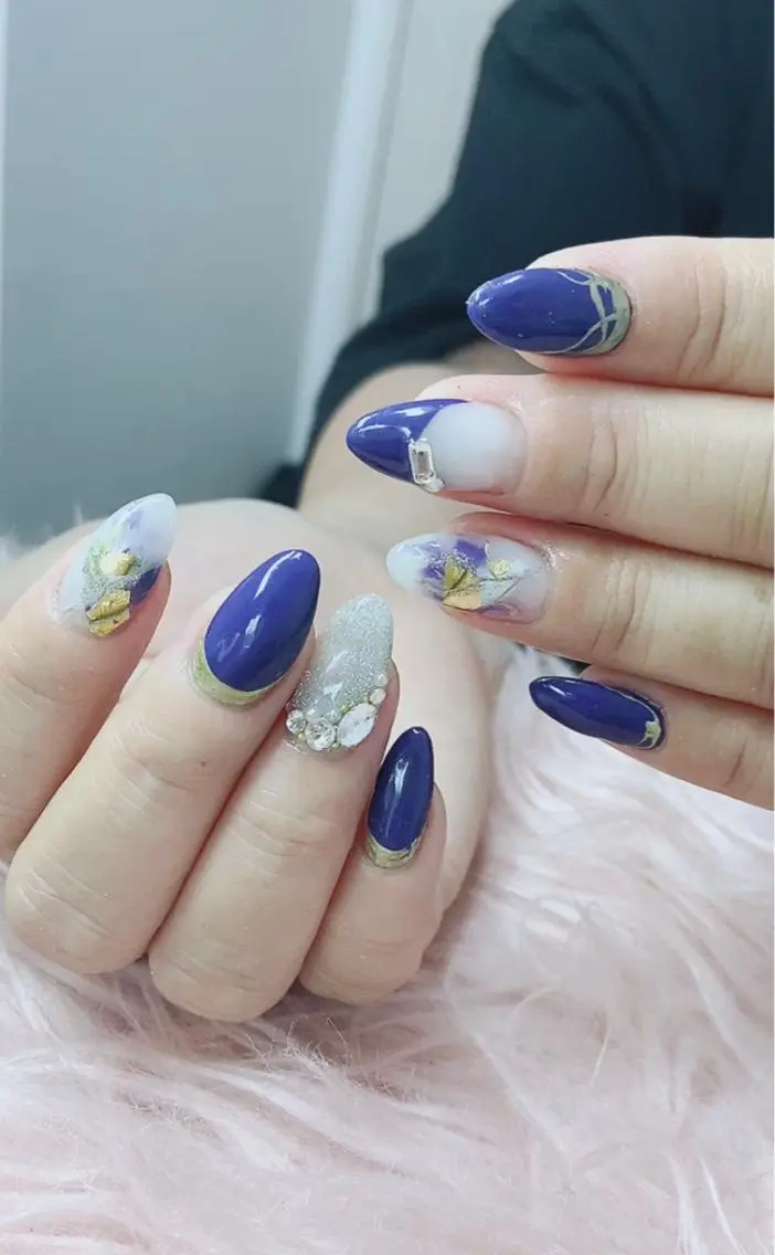 ネイル 長さ出し HandSnail 座間ネイルサロンのネイルデザイン