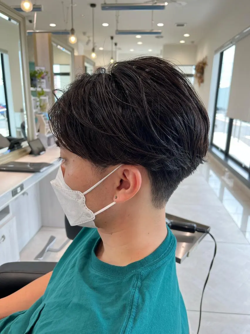 ショート パーマ メンズ 🥇メンズ特化 伊東輝のヘアスタイル