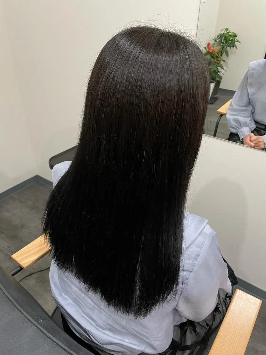 ロング カラー グレージュ トリートメント 𓍯 Riho𓍯のヘアスタイル
