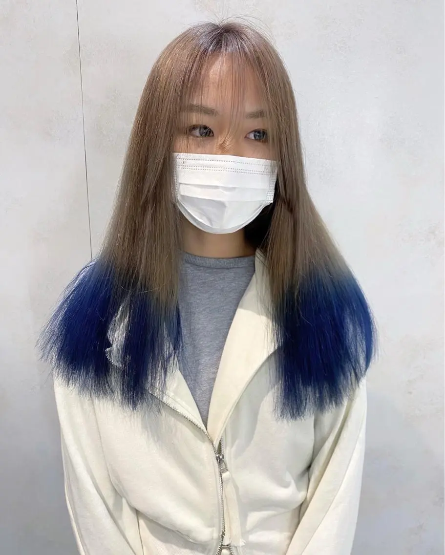 ロング カラー ヘアカラー トリートメント MAYU / Raf.のヘアスタイル