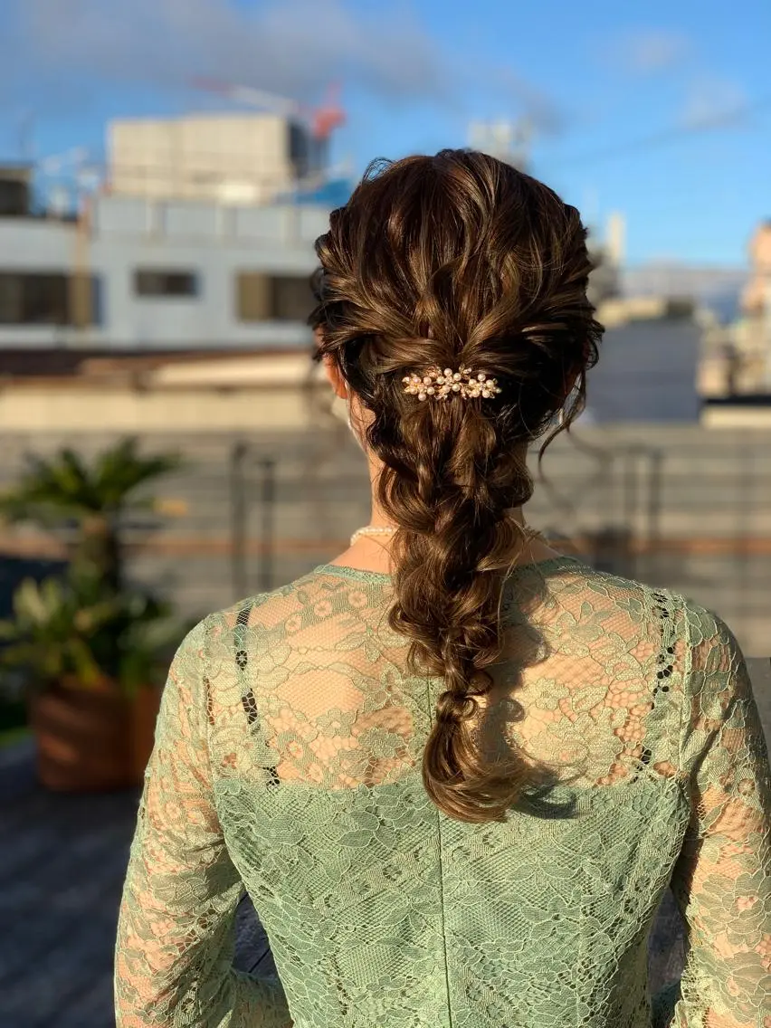 ロング ヘアアレンジ Emma ecole /栄/RIOのヘアスタイル