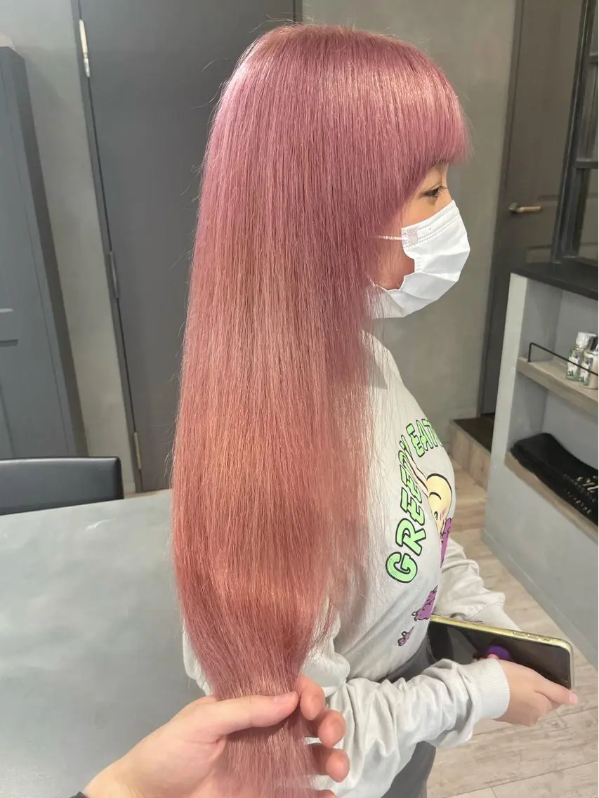 ロング ヘアカラー Loob.TOKYO MIYA🌈のヘアスタイル
