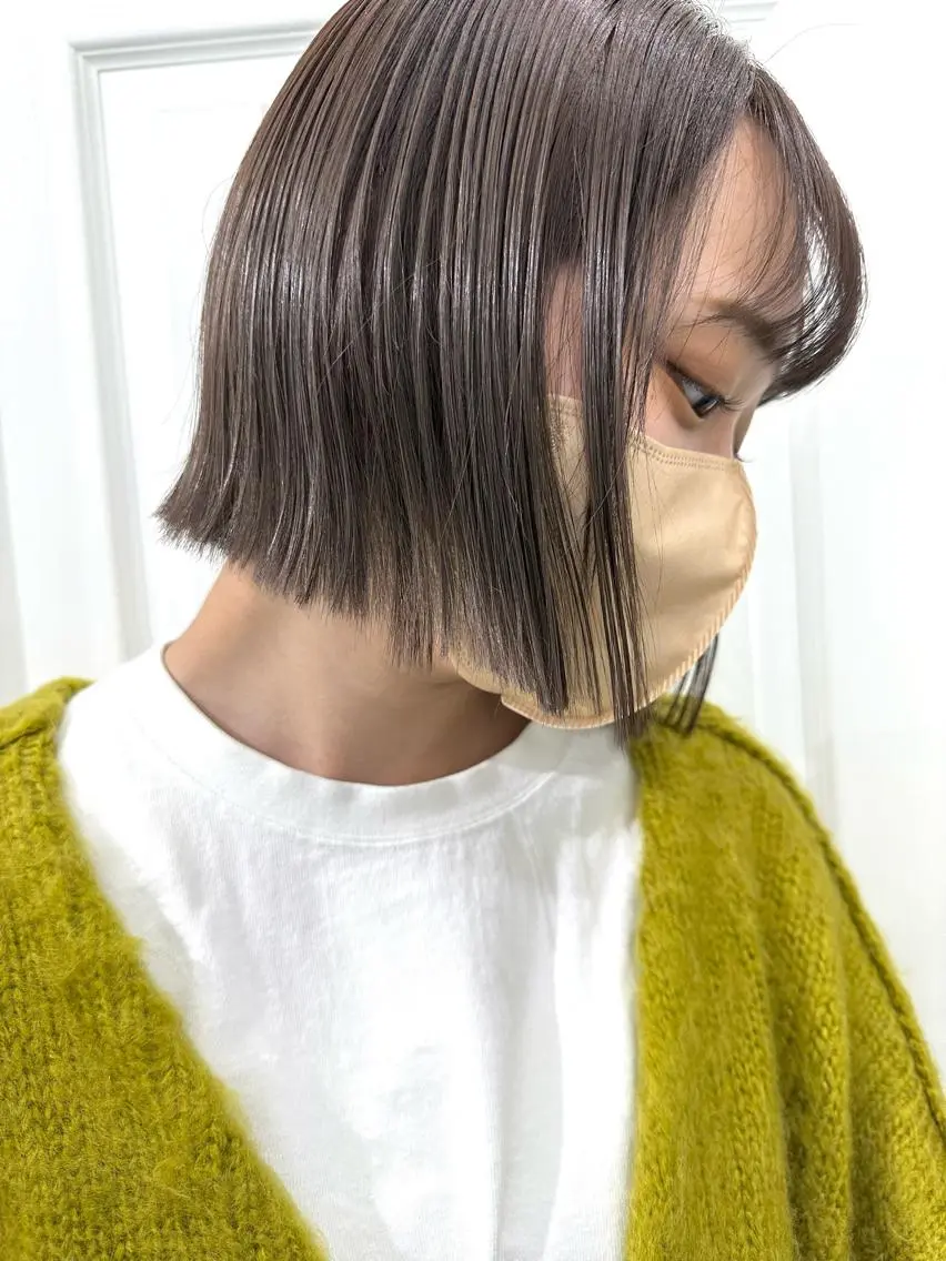 ショート カラー ヘアアレンジ カット ヘアカラー トリートメント kai .のヘアスタイル