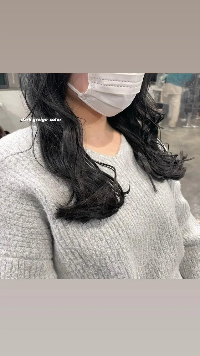 ロング カラー パーマ ヘアアレンジ メンズ キッズ ネイル マツエク・マツパ 透明感カラー・レイヤ ー🎀amika🎀のヘアスタイル