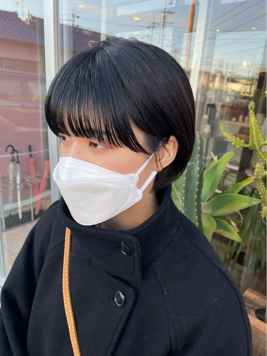 ショート ベージュ/透明感/ 桃子🎀のヘアスタイル