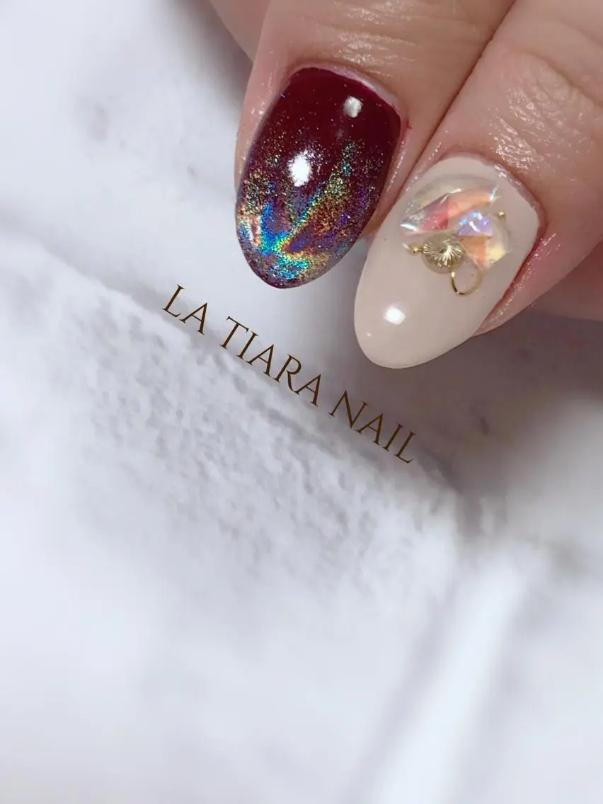 ネイル ハンドネイル Blue bird  nailのネイルデザイン
