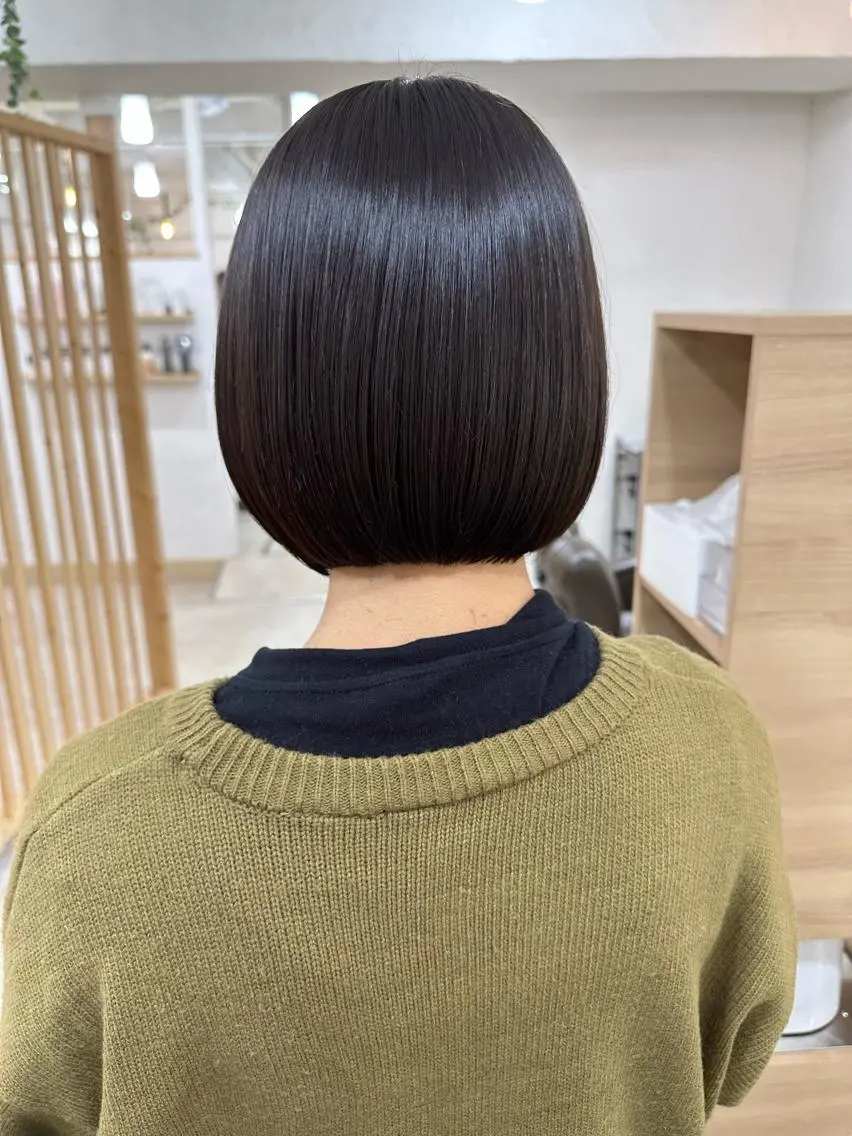 ショート 髪質改善 縮毛矯正/ レイヤー/銀座/本木のヘアスタイル