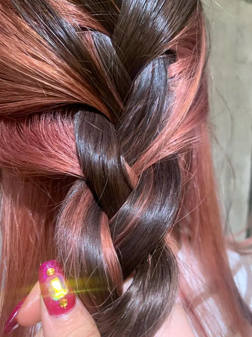 ロング カラー RISAKO レイヤーカット🎀のヘアスタイル