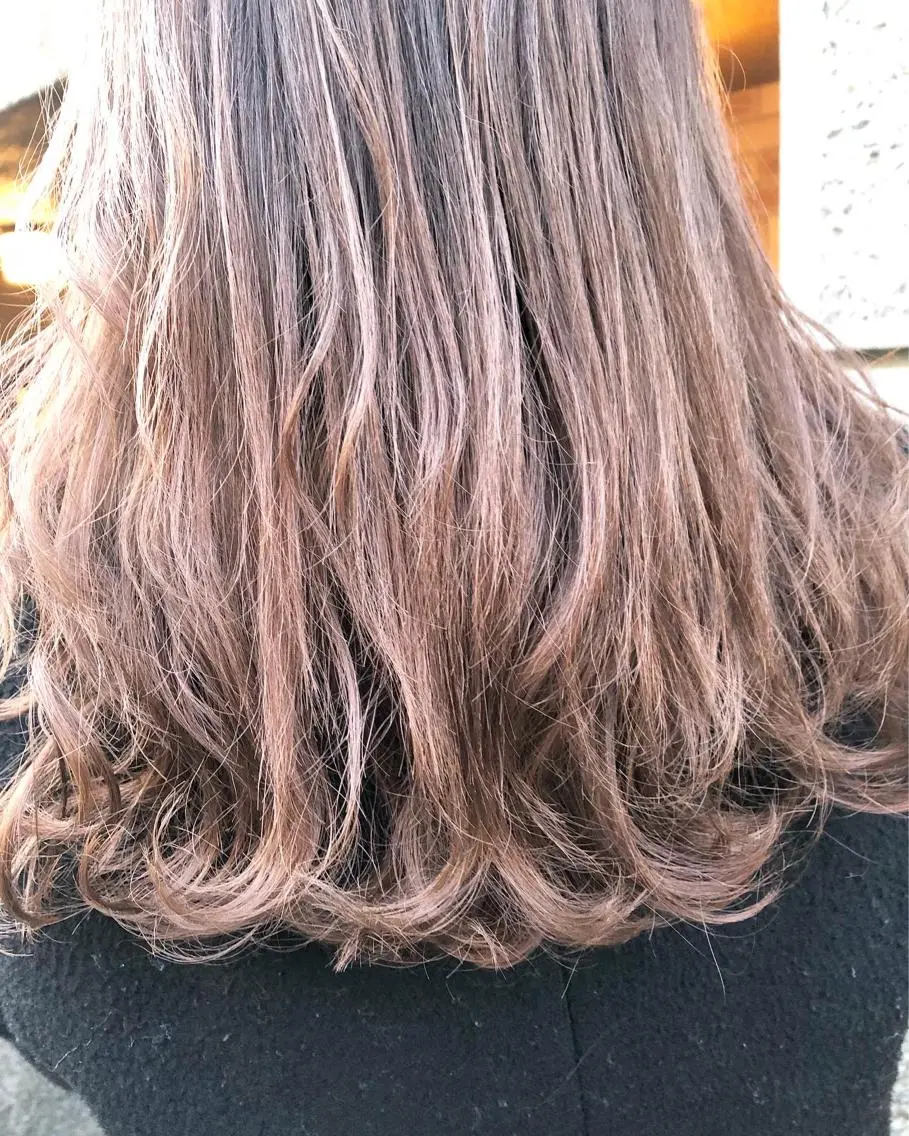 ロング カラー ヘアアレンジ ヘアカラー トリートメント メンズ特化✂️栗原 侑也のヘアスタイル