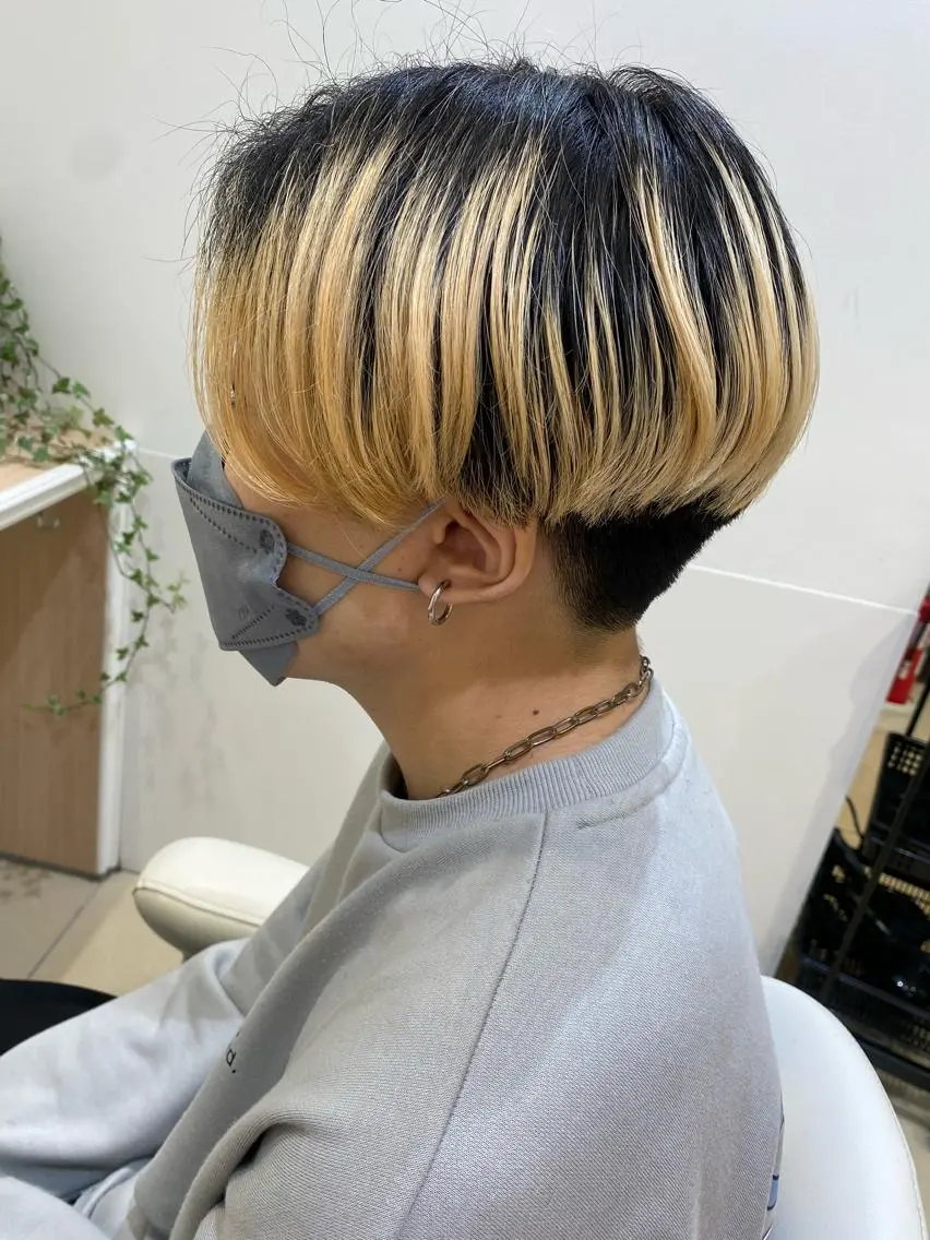 ショート メンズ カット 🩵波巻き/ツイスパ HARU💎のヘアスタイル