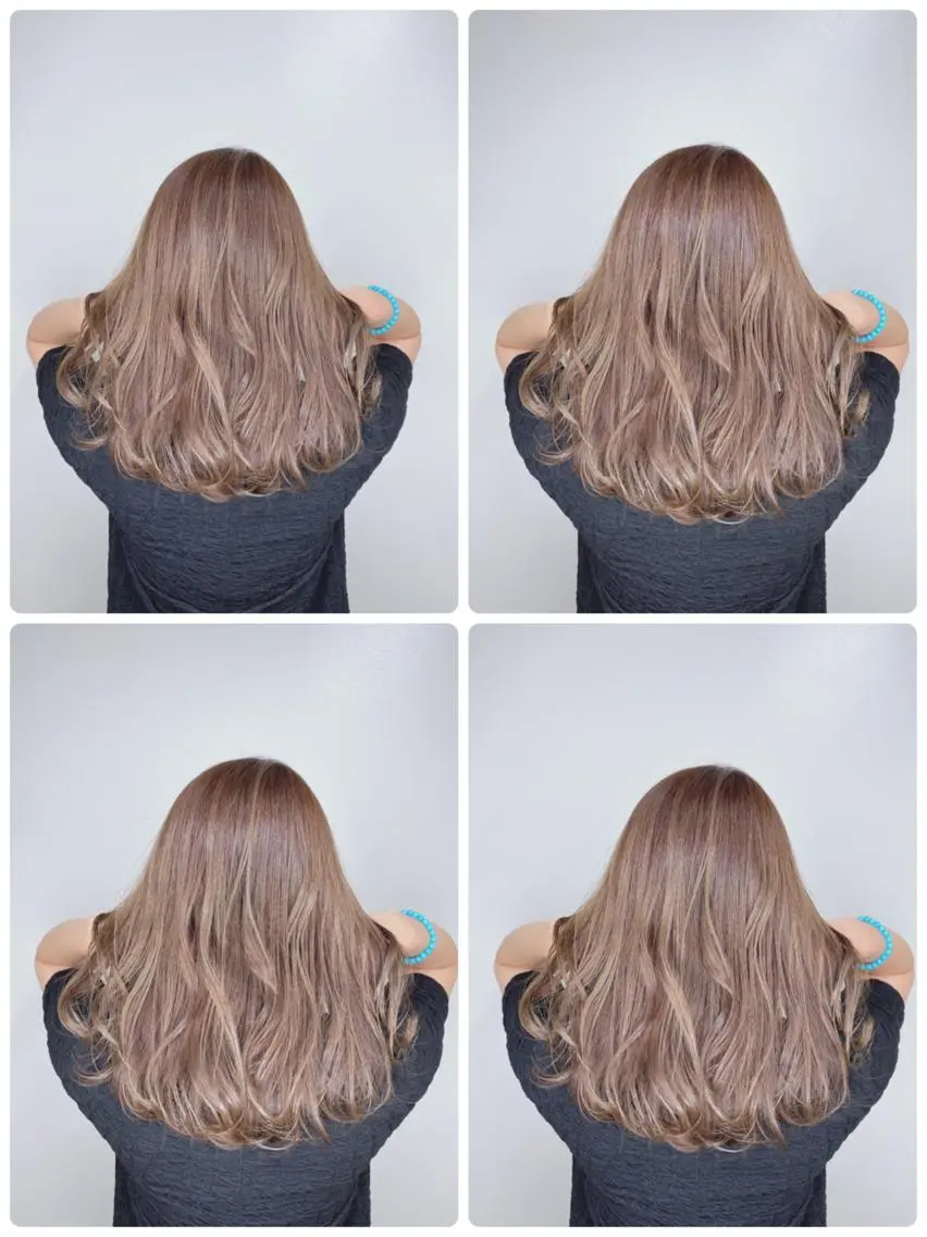 セミロング カラー カット ヘアカラー AI 高田馬場店のヘアスタイル