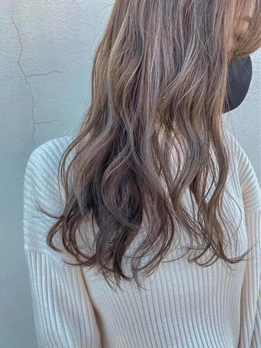 ロング ハイライト hair terra ce M奈良店のヘアスタイル