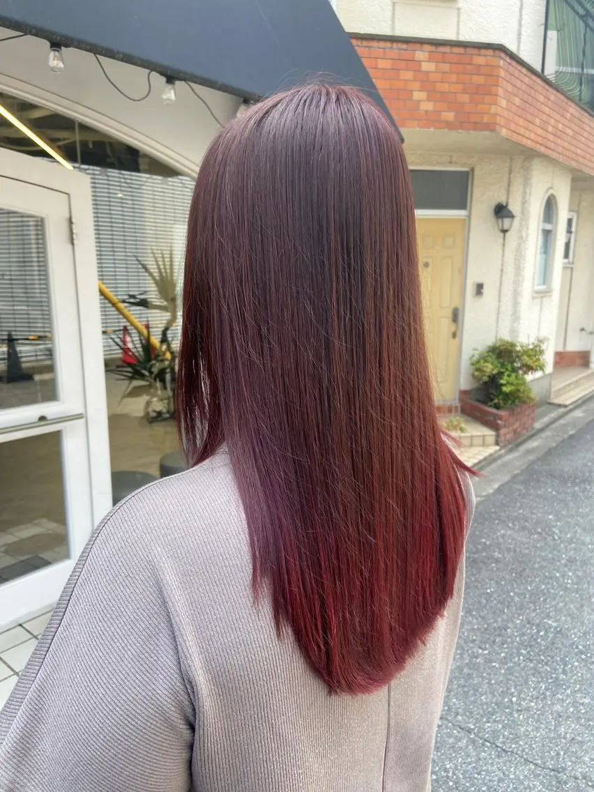 ロング 髪質改善 川本 あゆのヘアスタイル