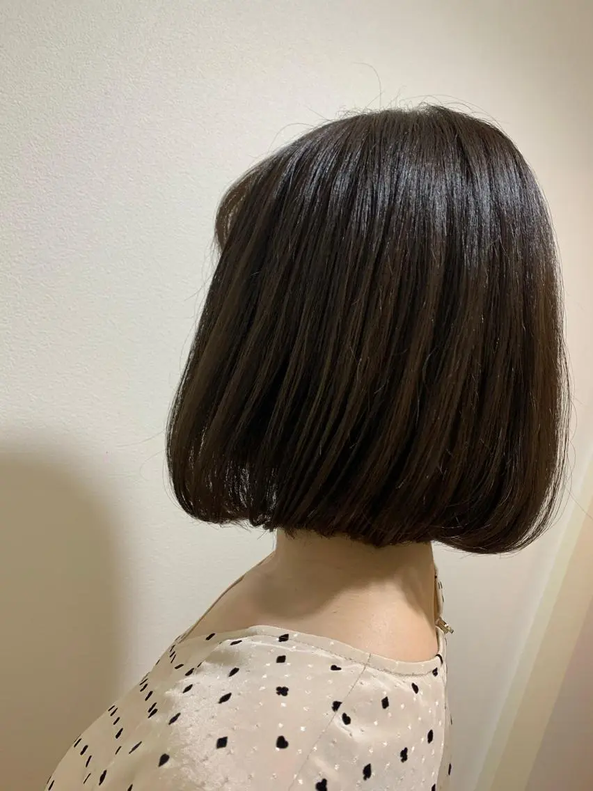 ショート 縮毛矯正×髪質改善 小笠原大樹のヘアスタイル