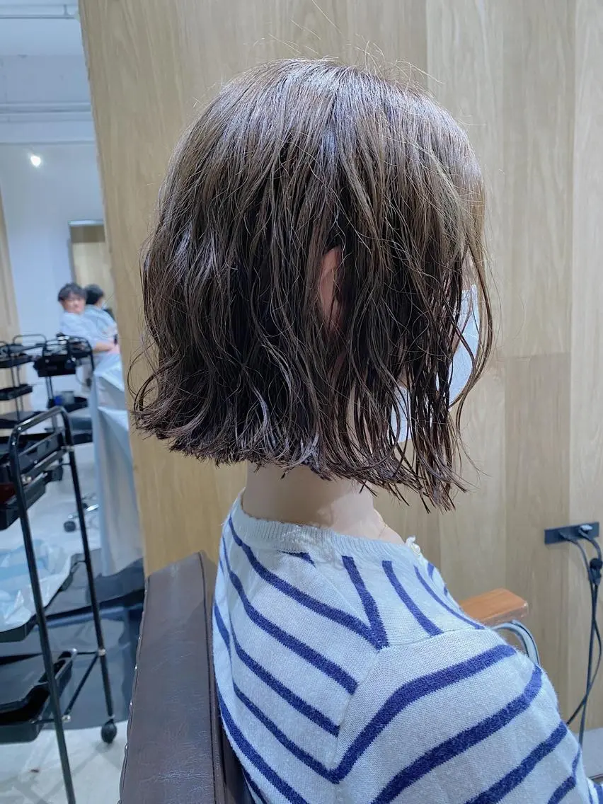 ショート カラー ノグチ ユウキ/ボブのヘアスタイル