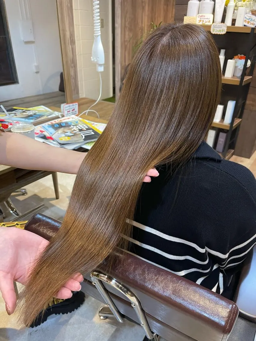 ロング トリートメント 🔴CURIO キュリオ/南船場🔴のヘアスタイル