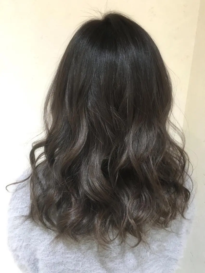 ミディアム セミロング ロング カラー filo   渋谷 Gishiのヘアスタイル
