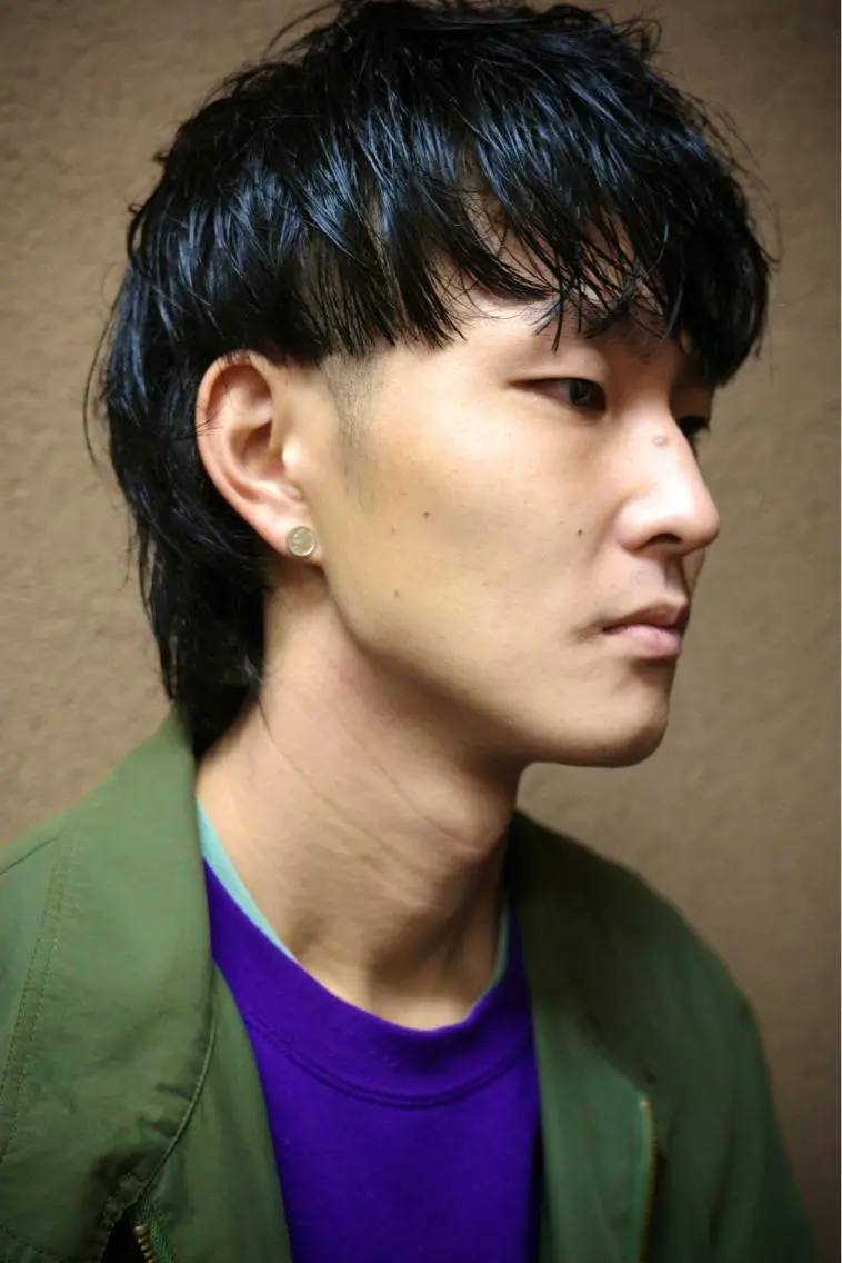 ショート メンズ メンズバレイヤージュ メンズブリーチ メンズハイライト メンズインナーカラー メンズ韓国風 Koichi Satoのヘアスタイル