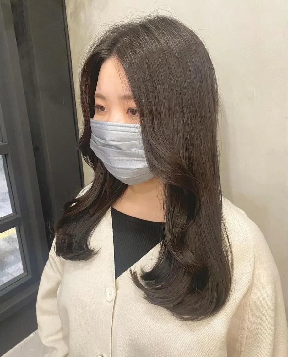 ロング ヘアカラー ヘッドスパ ✨レディースカット モデル募集✨イブキのヘアスタイル