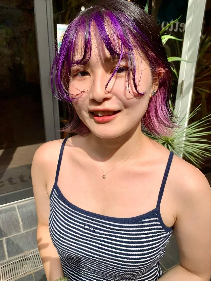 ミディアム 【ロングウルフカット 姫カット】伊藤裕哉のヘアスタイル