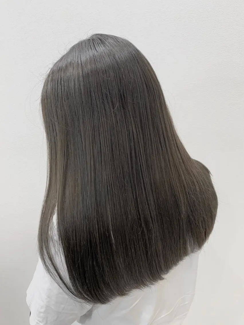 セミロング ヘアアレンジ VIM hairおもろまち店のヘアスタイル