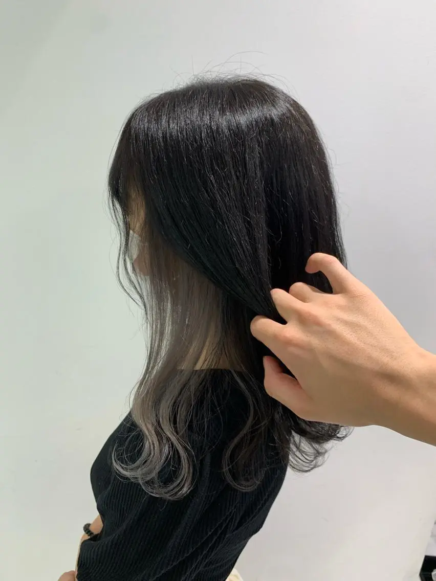 セミロング ヘアカラー トリートメント ヘッドスパ ヘアセット 🪞透明感カラー🫧 縮毛矯正🥇かずきのヘアスタイル