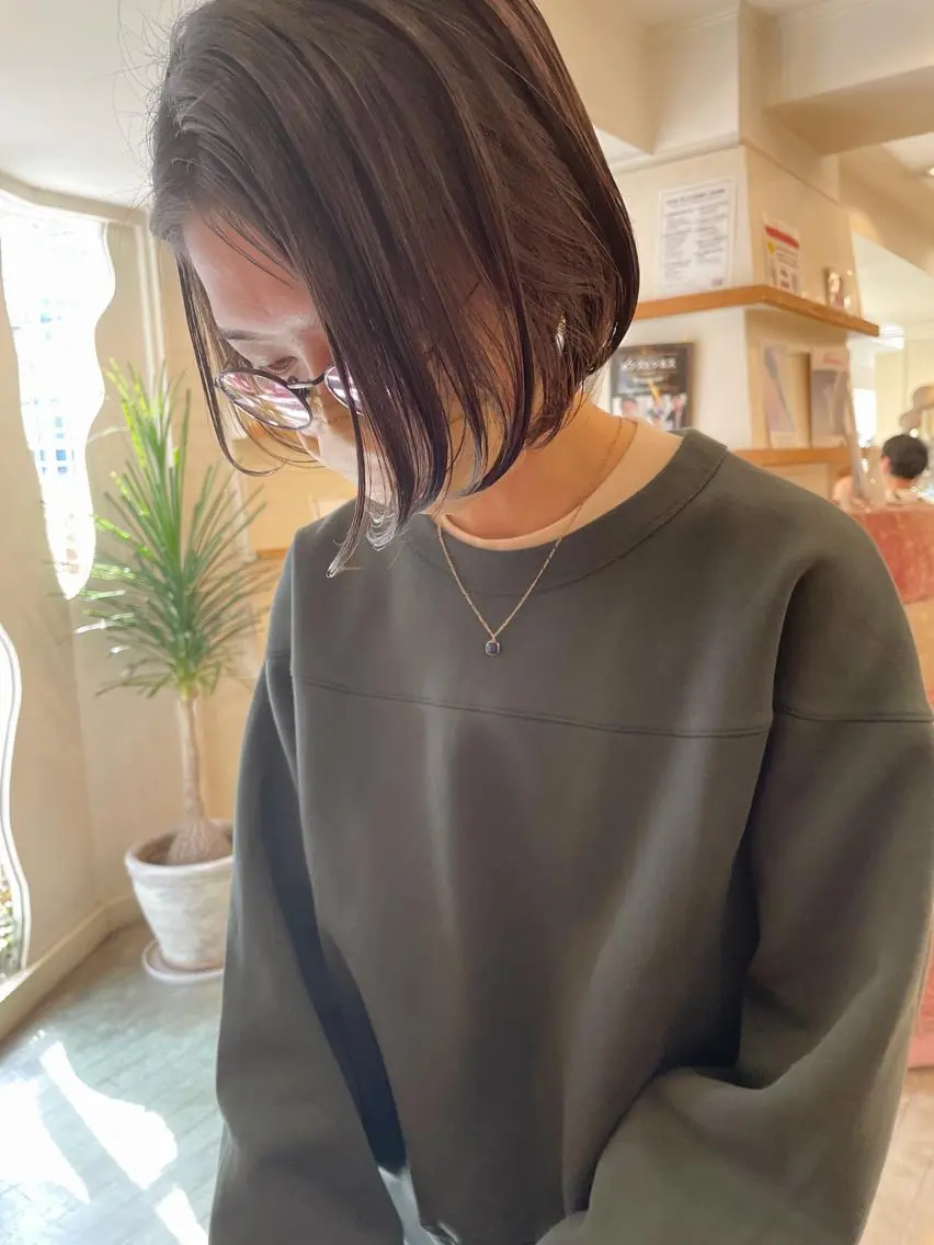 ショート ボブ 【ボブ/個室サロン】 癒し空間mimuraのヘアスタイル