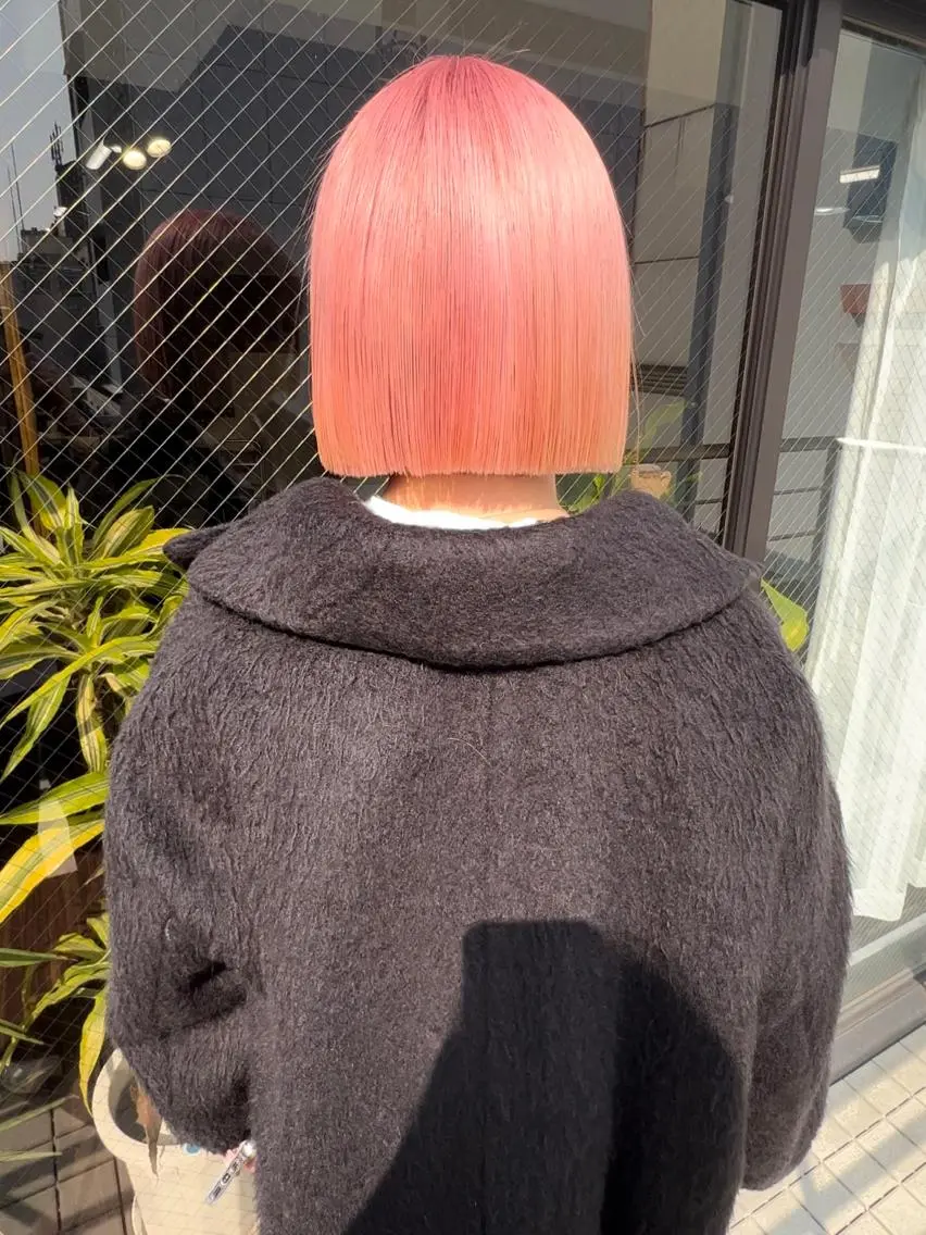 ショート カラー ブリーチ ケアブリーチ ダブルカラー ハイトーンカラー イルミナカラー 🧡色落ちまで2度 楽しめる🧡ヨシキのヘアスタイル
