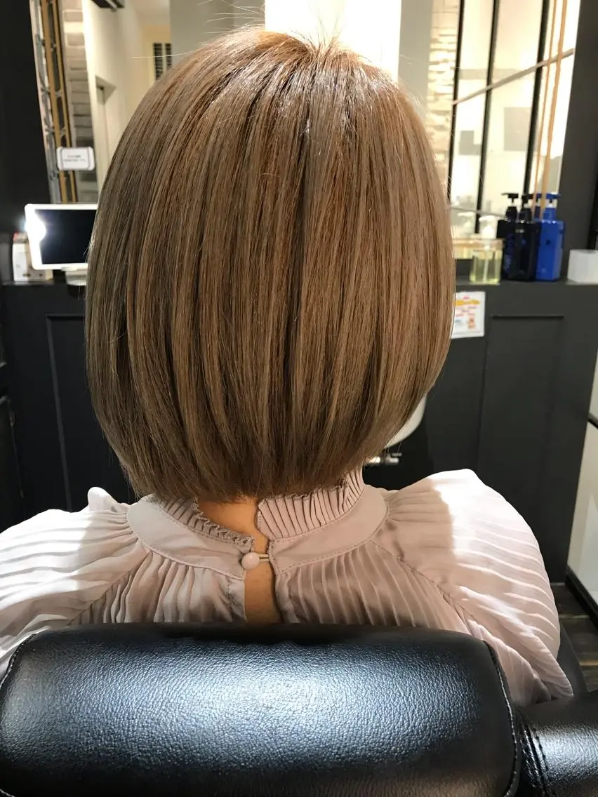ショート カラー パーマ ヘアアレンジ メンズ キッズ ネイル マツエク・マツパ メンズウルフカット ハンサムショート アディクシーカラー 透明感カラー ボブ 藤井 仁紀のヘアスタイル