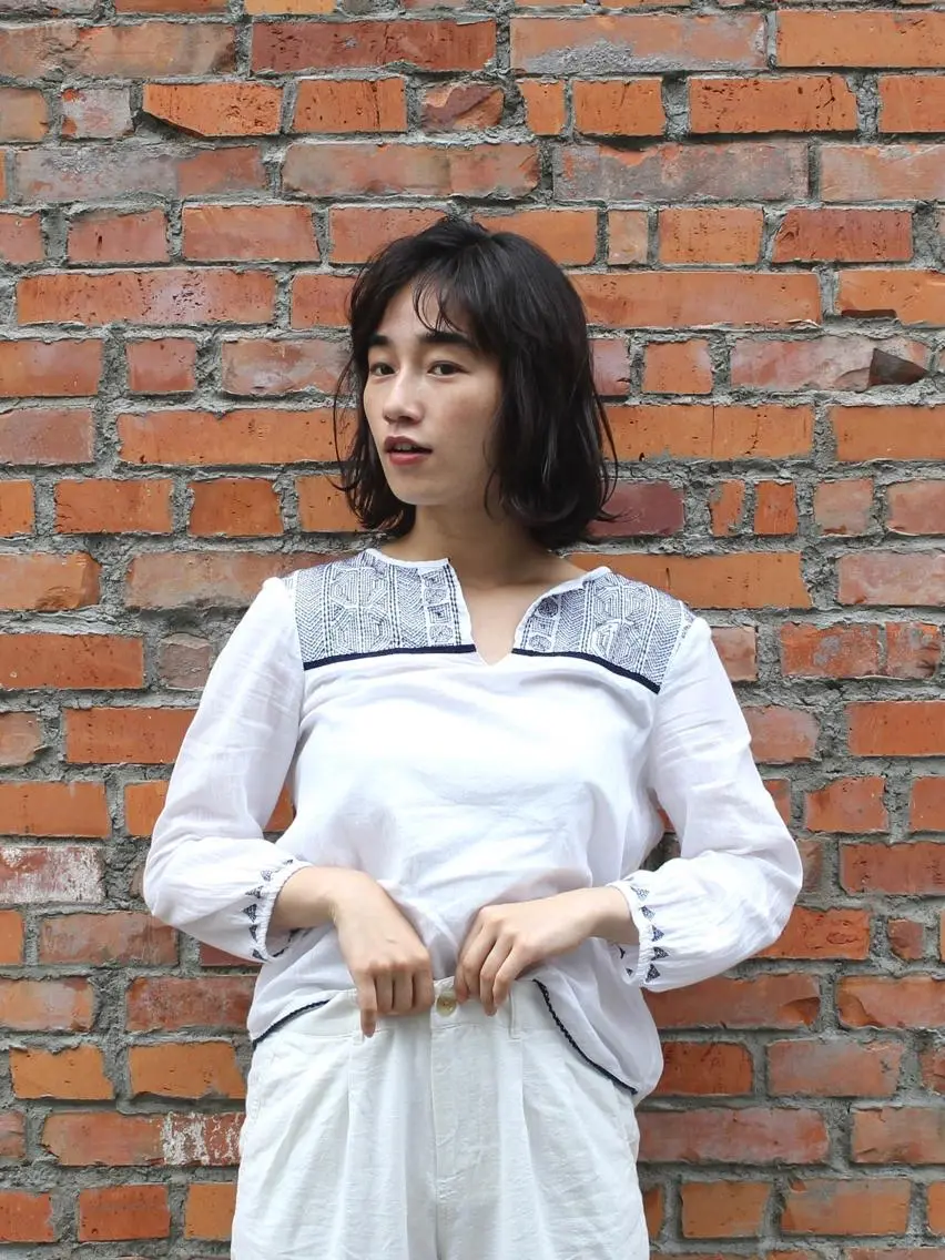 ミディアム パーマ 酒井 麻里のヘアスタイル
