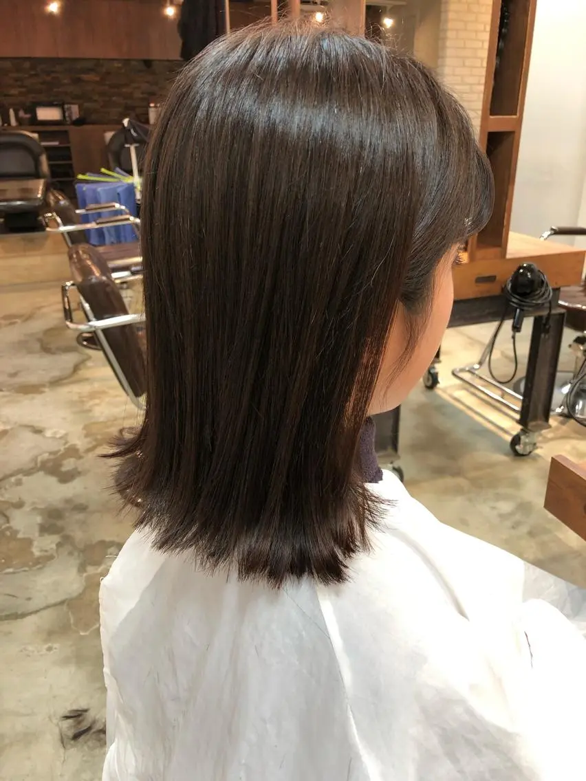 ミディアム 村上 真依子のヘアスタイル
