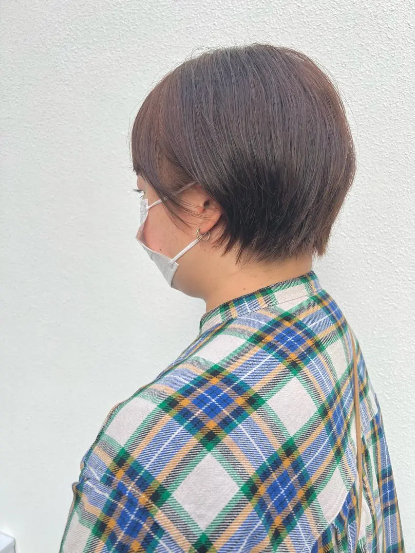 ショート カラー ショートヘア 「sumi」 AMIのヘアスタイル