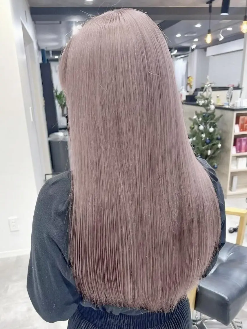 ロング カラー ロング 中明度/透明感 🥀那波のヘアスタイル