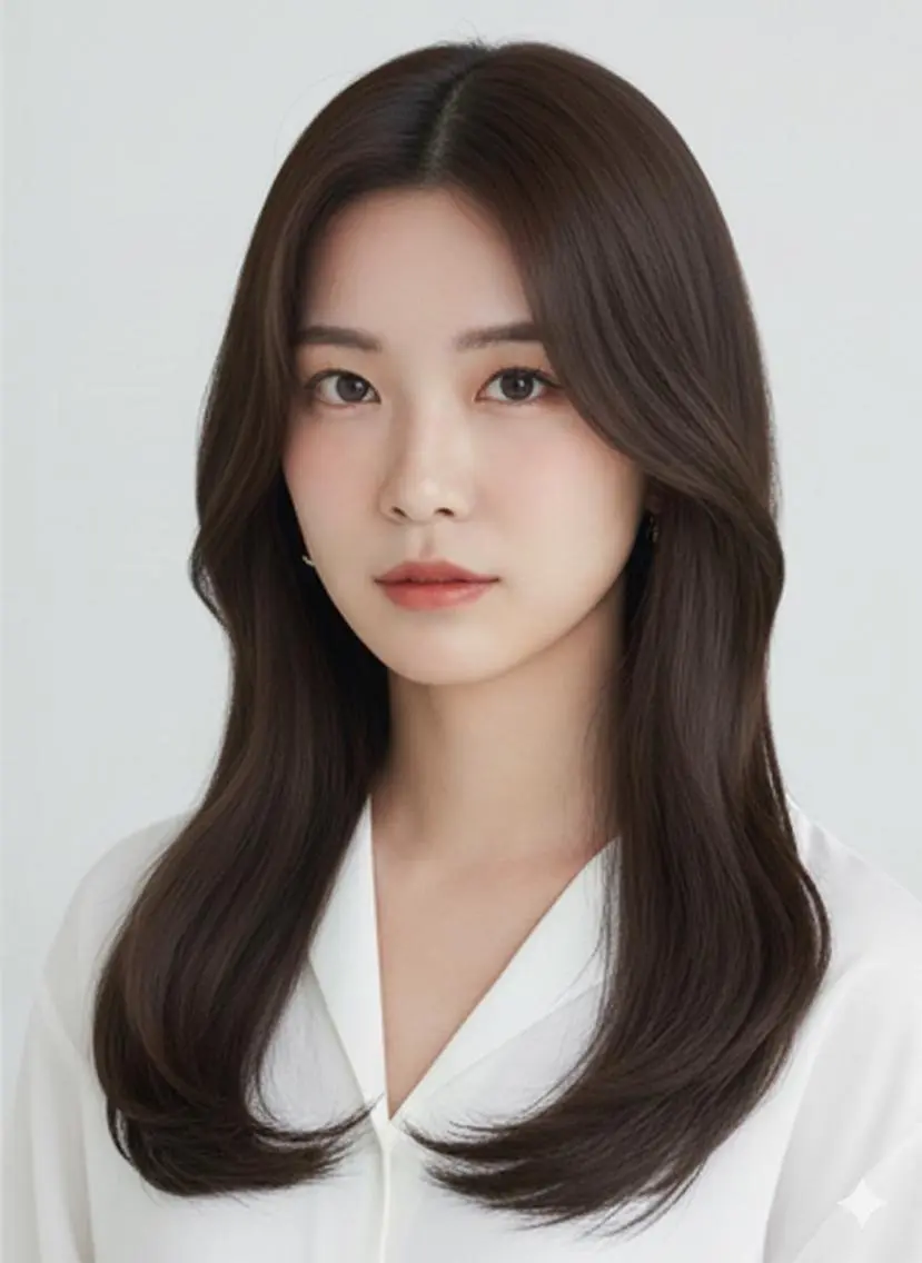ロング カラー カット ヘアカラー トリートメント 中韓🇨🇳🇰🇷 トレンド&髪質改善のヘアスタイル