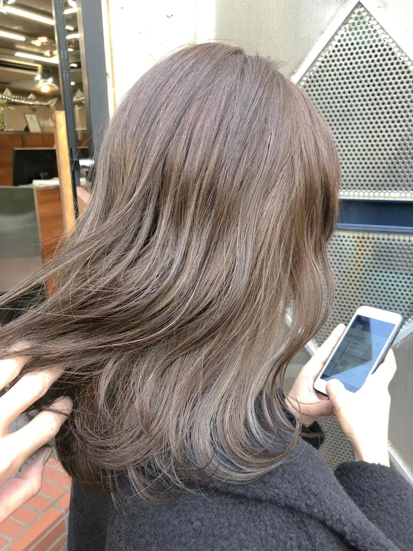 ミディアム カラー アッシュ センスをお届けします 大谷将生infpのヘアスタイル