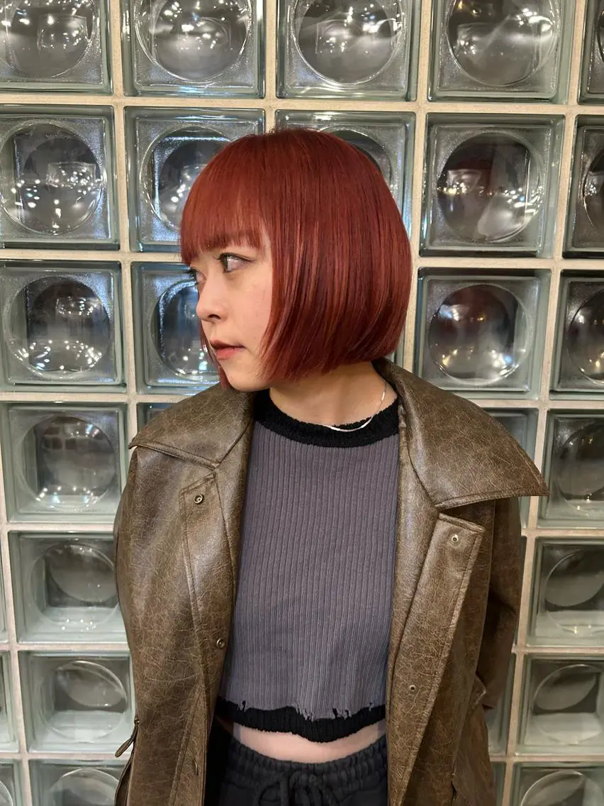 ショート カラー ヘアカラー 小島 颯太のヘアスタイル