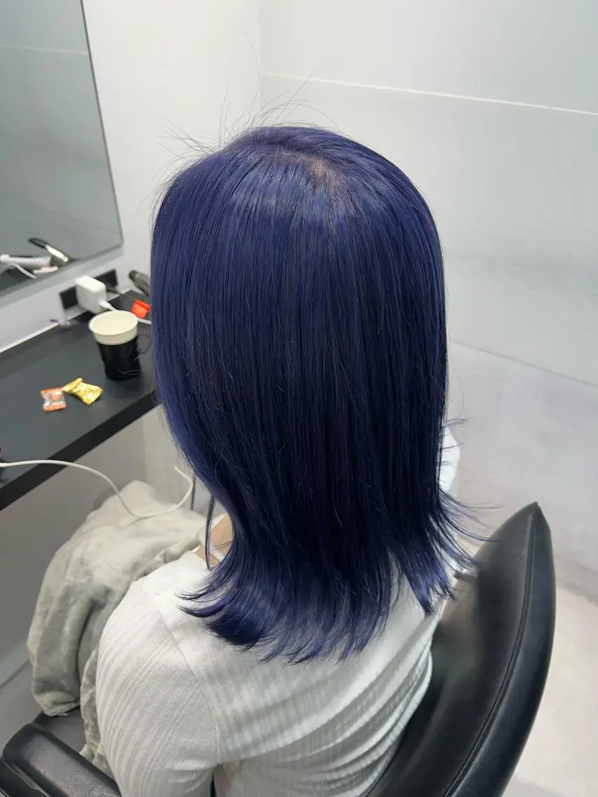 ミディアム カラー ヘアカラー 𓍯韓国style/ 髪質改善𓍯中村和希のヘアスタイル
