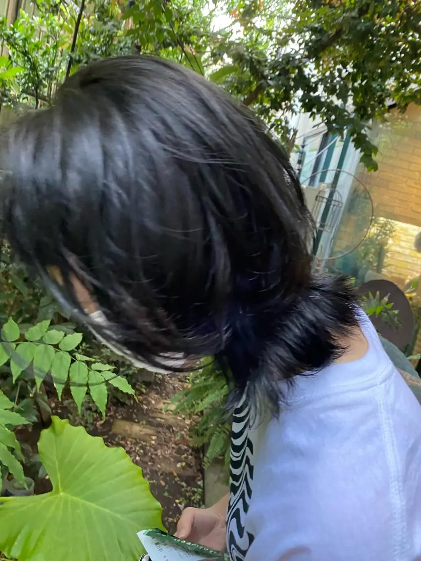 ミディアム カラー レイヤーカット Moca 〰️のヘアスタイル