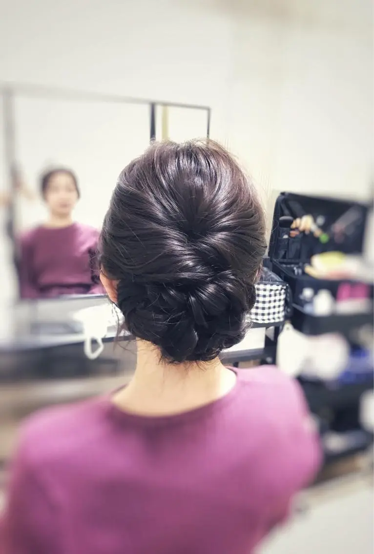 ロング ヘアアレンジ ヘアセット fots. 愛美のエステ・リラクイメージ