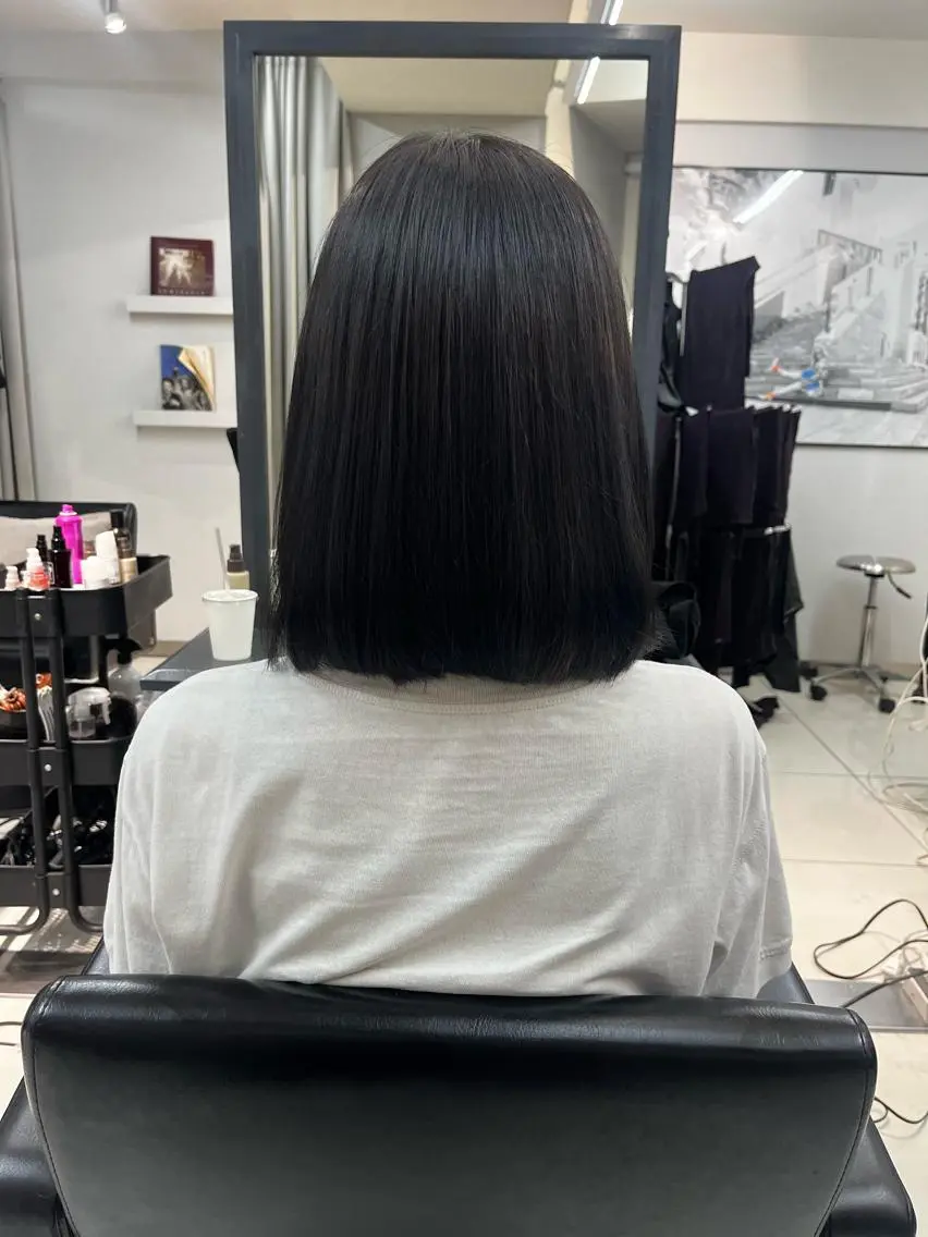 カラー ウルフ🦋顔まわり ❤︎ ͛めいのヘアスタイル